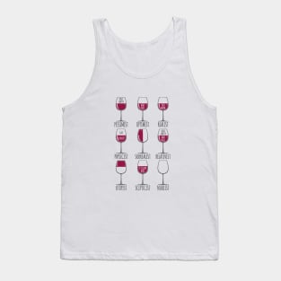 Wine Personality Traits Tank Top